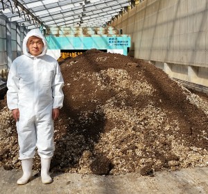 鶏ふん堆肥化施設見学